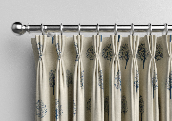 Emily Bond Yew Tree, Navy - Made to Measure Curtains - Image 11